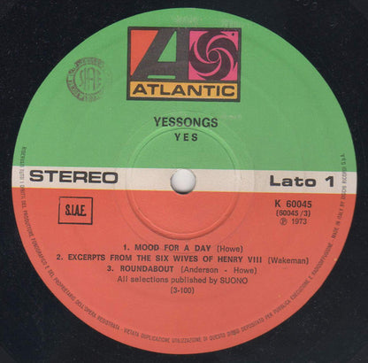 Yes - Yessongs