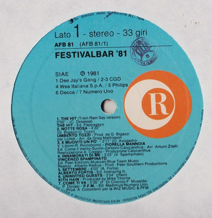 Various - Festivalbar 81