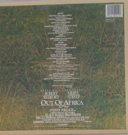 John Barry - Out Of Africa (Music From The Motion Picture Soundtrack)