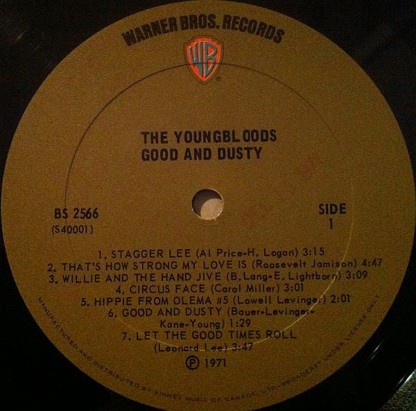 The Youngbloods - Good And Dusty