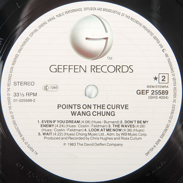 Wang Chung - Points On The Curve