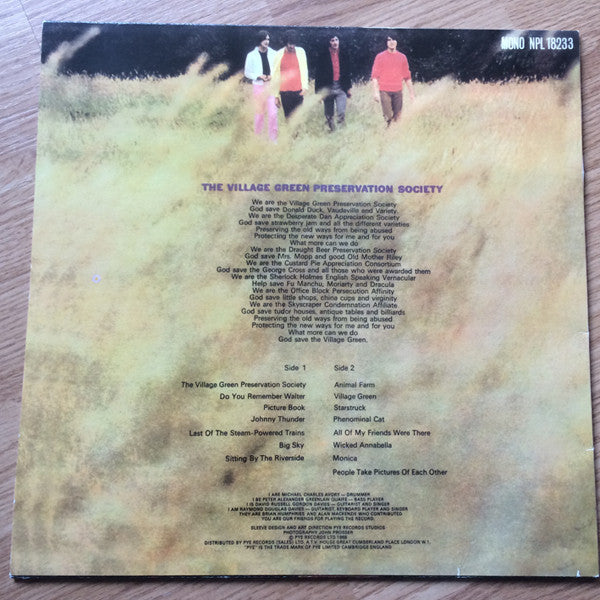 The Kinks - The Kinks Are The Village Green Preservation Society (unofficial)