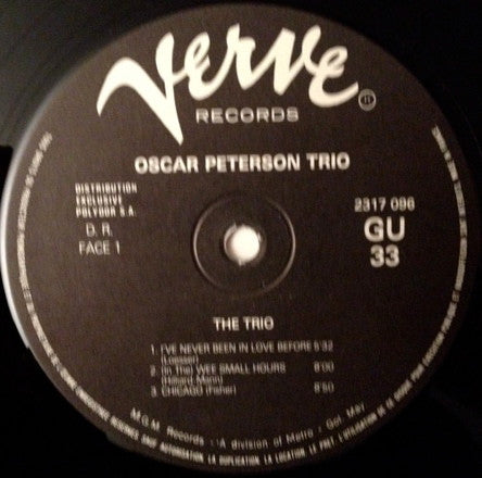 The Oscar Peterson Trio - The Trio