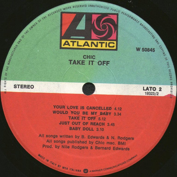 Chic - Take It Off