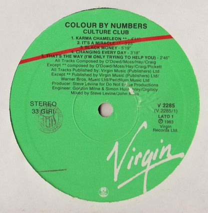 Culture Club - Colour By Numbers