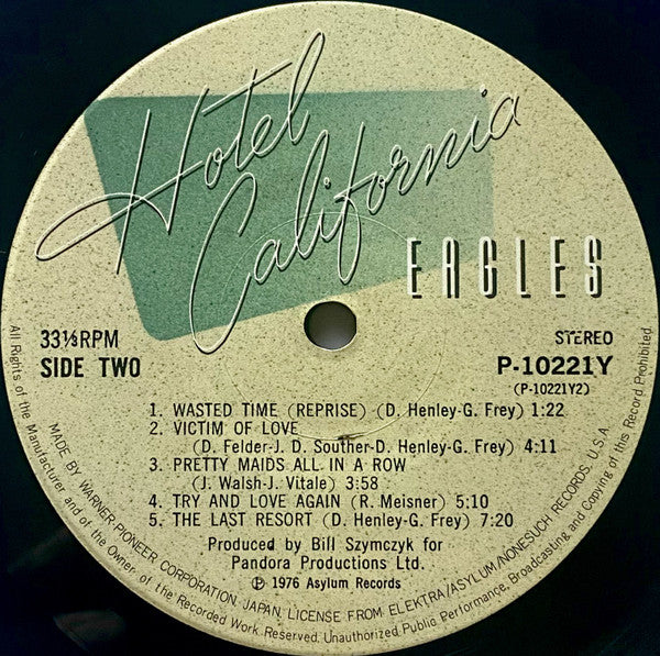 Eagles - Hotel California