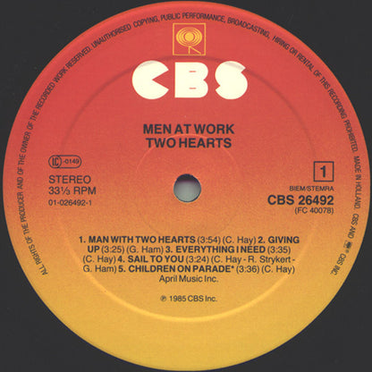Men At Work - Two Hearts