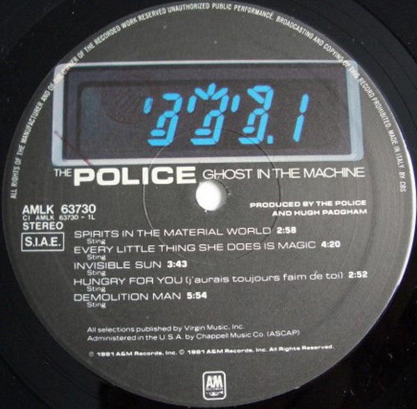 The Police - Ghost In The Machine