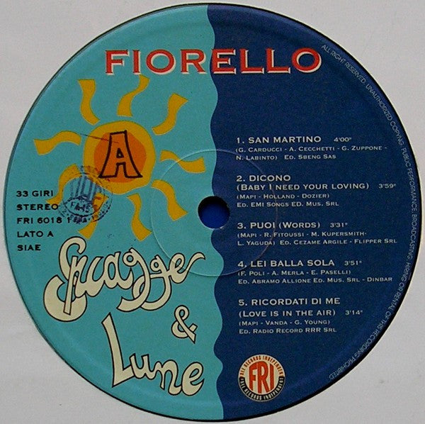 Fiorello - Spiagge & Lune