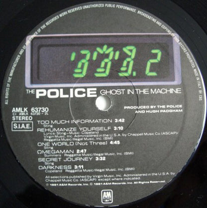 The Police - Ghost In The Machine