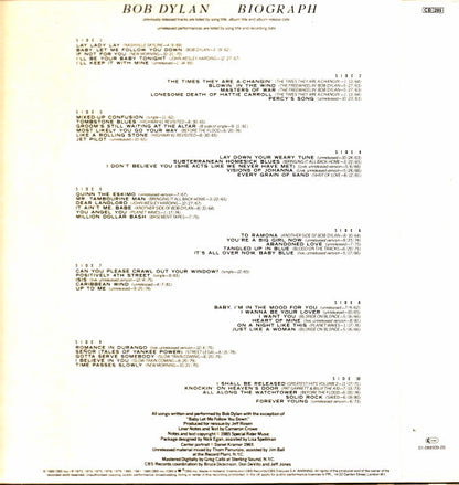 Bob Dylan - Biograph (box)