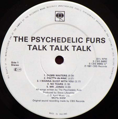 The Psychedelic Furs - Talk Talk Talk