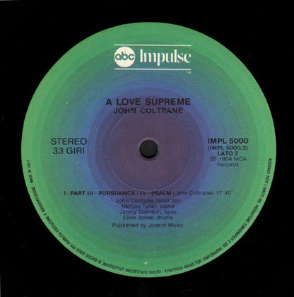 John Coltrane - A Love Supreme