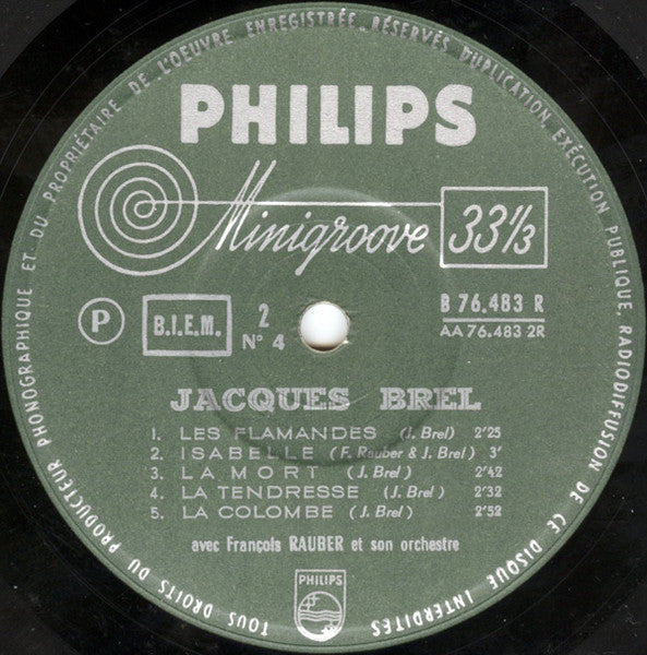 Jacques Brel - N° 4