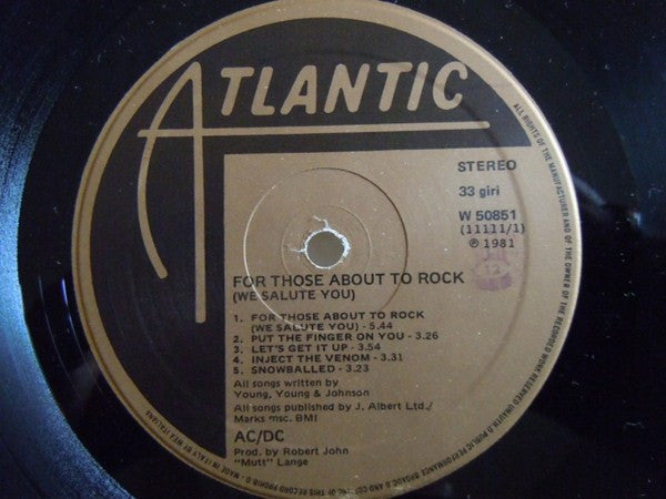 AC/DC - For Those About To Rock We Salute You