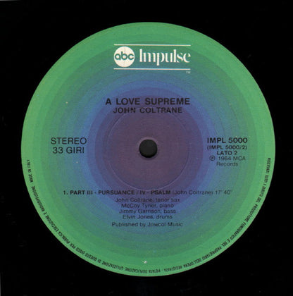 John Coltrane - A Love Supreme