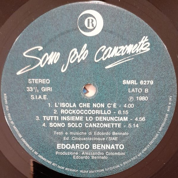 Edoardo Bennato - Sono Solo Canzonette