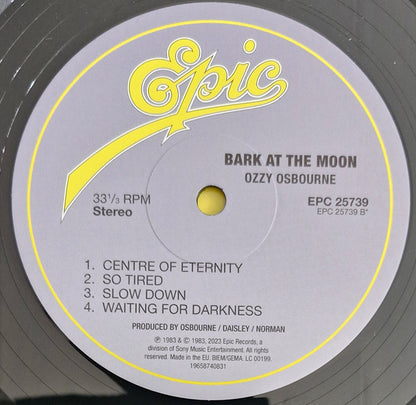 Ozzy Osbourne - Bark At The Moon (nuovo)