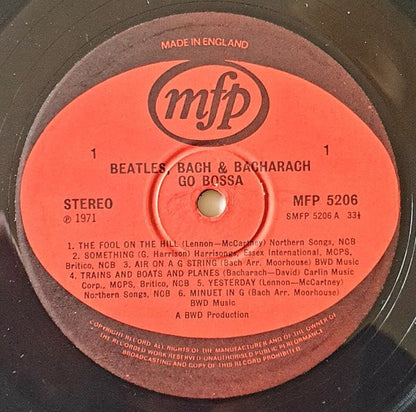 Alan Moorhouse - Beatles, Bach, Bacharach Go Bossa