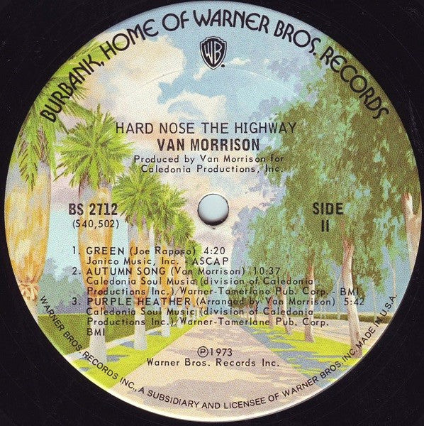 Van Morrison - Hard Nose The Highway