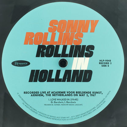 Sonny Rollins - Rollins In Holland