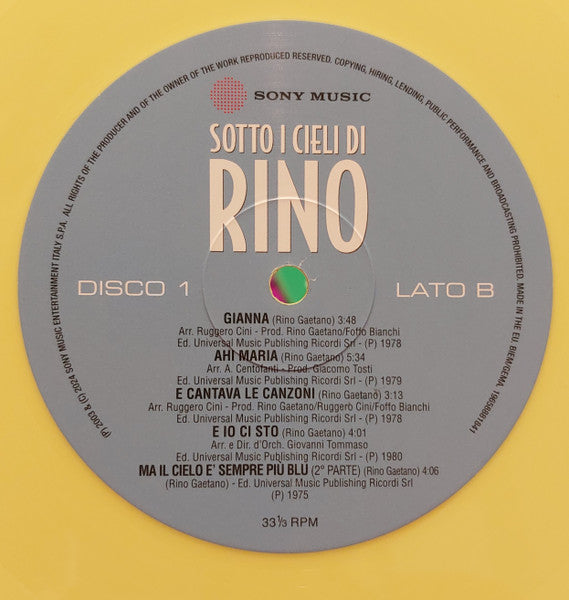 Rino Gaetano - Sotto I Cieli Di Rino
