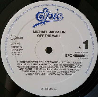 Michael Jackson - Off The Wall