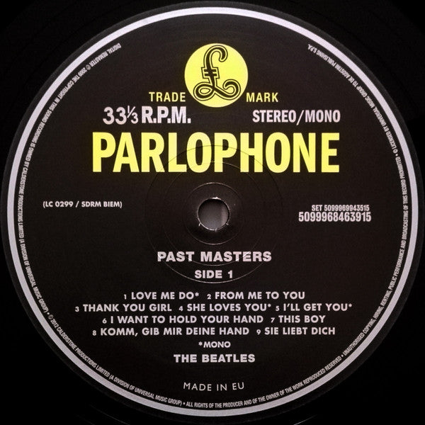 The Beatles - Past Masters (nuovo)