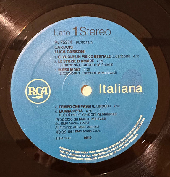 Luca Carboni - Carboni