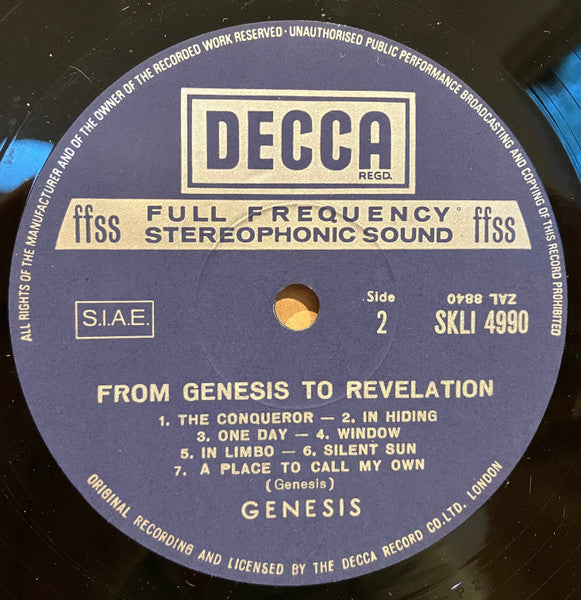 Genesis - From Genesis To Revelation