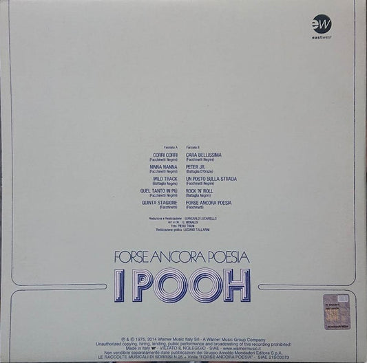 Pooh - Forse Ancora Poesia