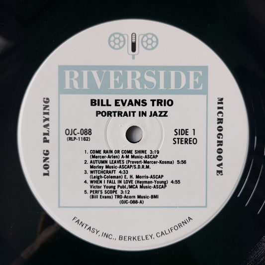 The Bill Evans Trio - Portrait In Jazz