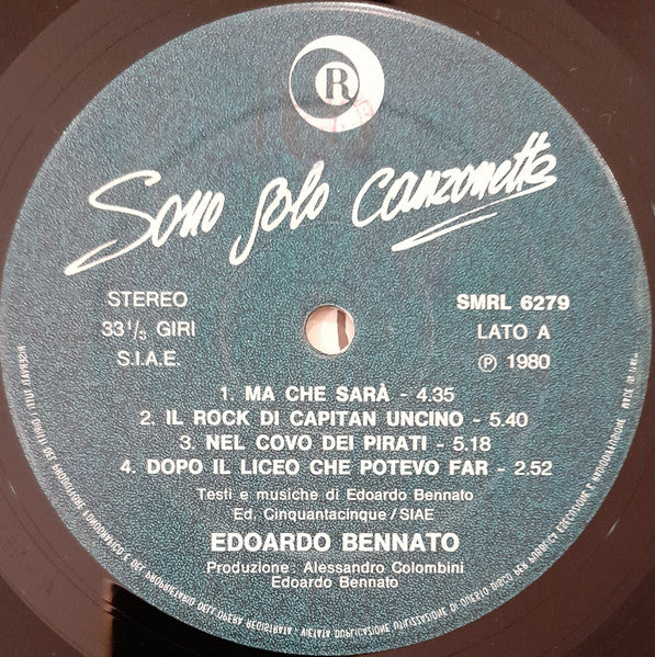 Edoardo Bennato - Sono Solo Canzonette