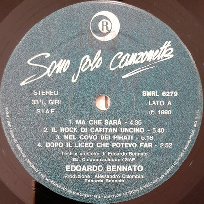 Edoardo Bennato - Sono Solo Canzonette