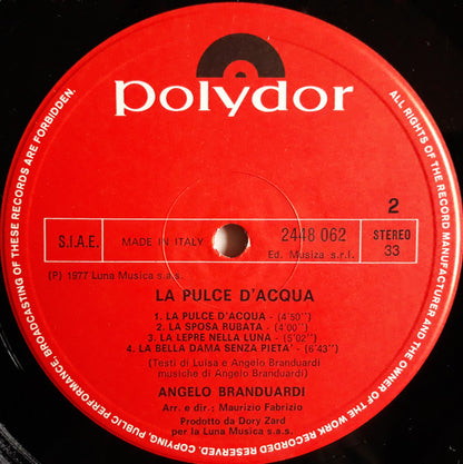 Angelo Branduardi - La Pulce D'Acqua