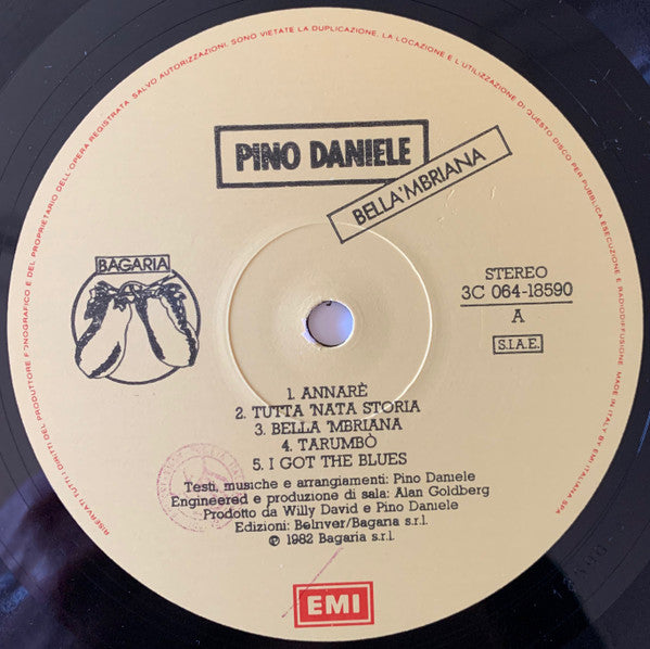 Pino Daniele - Bella 'Mbriana
