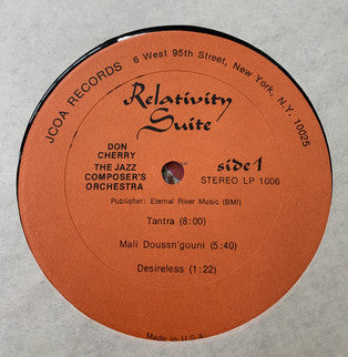 Don Cherry - Relativity Suite