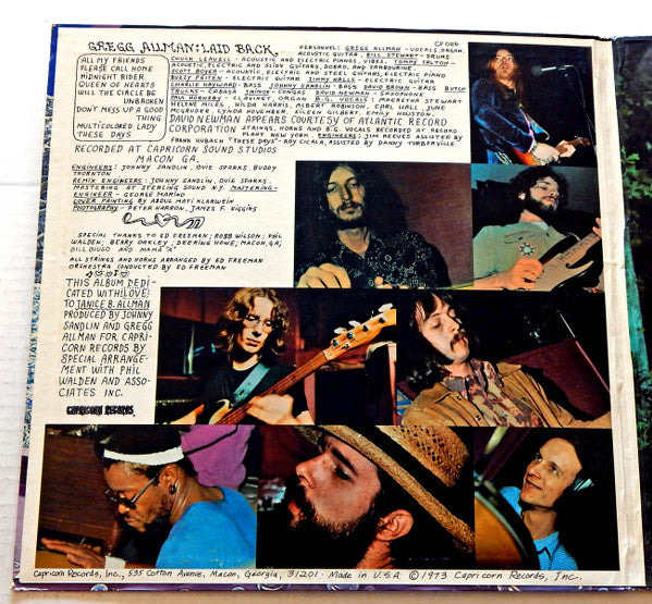 Gregg Allman - Laid Back