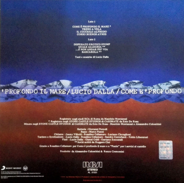 Lucio Dalla - Come È Profondo Il Mare