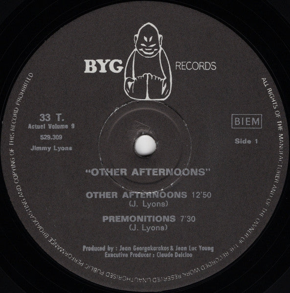 Jimmy Lyons - Other Afternoons