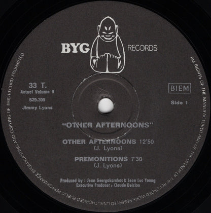 Jimmy Lyons - Other Afternoons