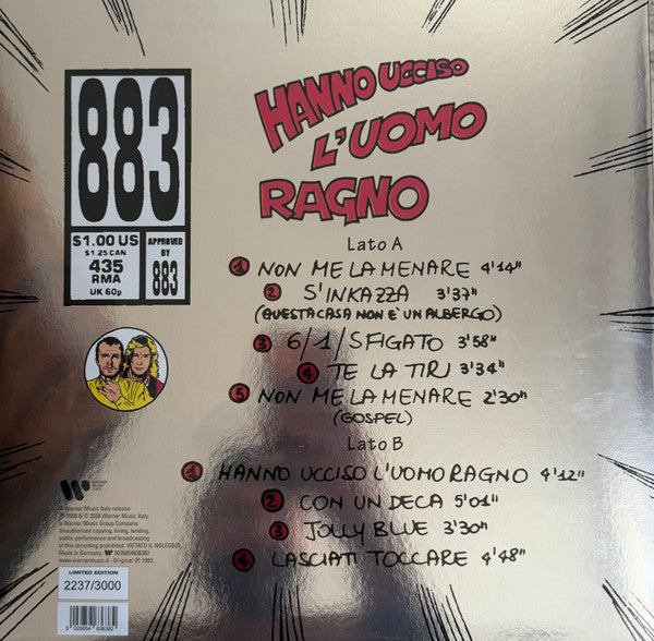 883 - Hanno Ucciso L’Uomo Ragno (nuovo)