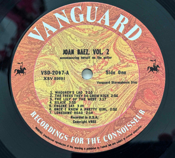 Joan Baez - Joan Baez, Vol. 2