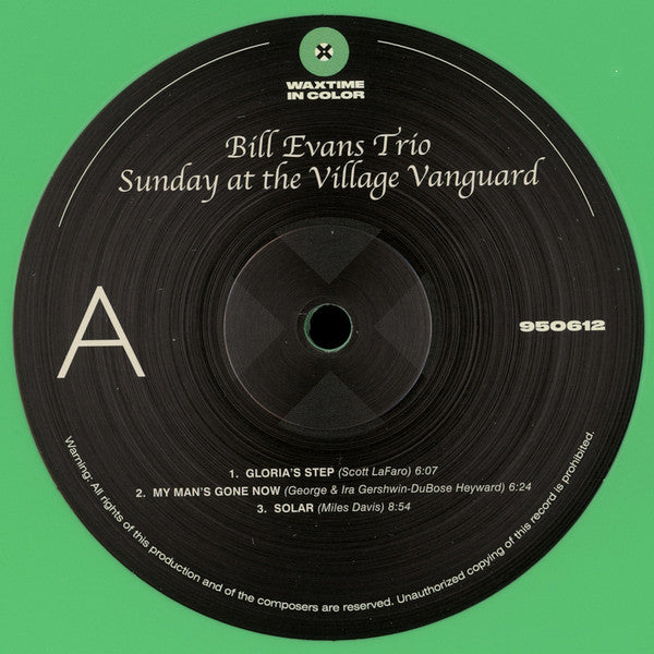The Bill Evans Trio - Sunday At The Village Vanguard
