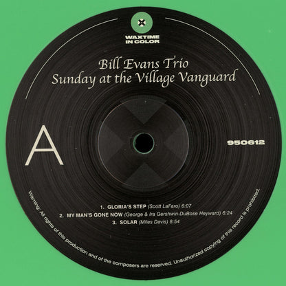 The Bill Evans Trio - Sunday At The Village Vanguard