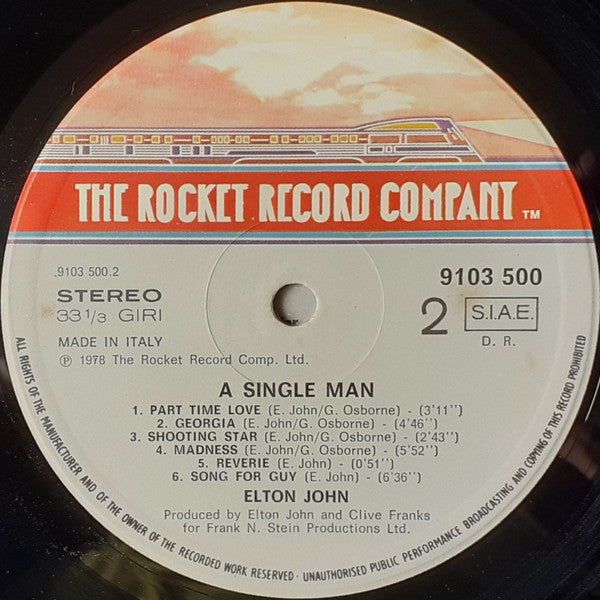 Elton John - A Single Man