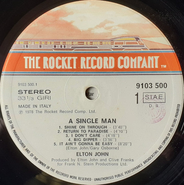 Elton John - A Single Man
