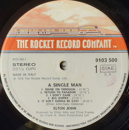 Elton John - A Single Man