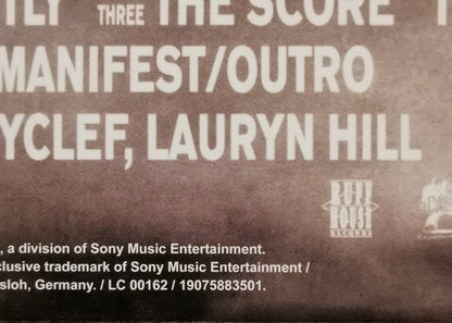 Fugees - The Score (nuovo)