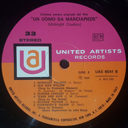 Various - Un Uomo Da Marciapiede (Midnight Cowboy)